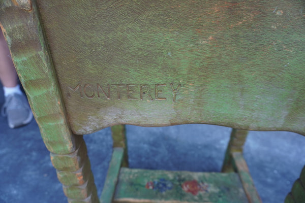 Monterey Classic Bedside Table in Spanish Green F2684