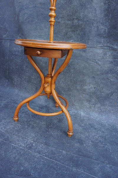 Austrian Bentwood Thonet-Style Shaving Stand/Dressing Mirror F2687