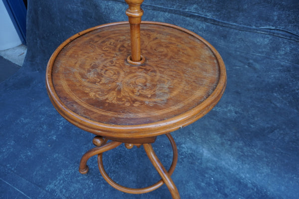 Austrian Bentwood Thonet-Style Shaving Stand/Dressing Mirror F2687
