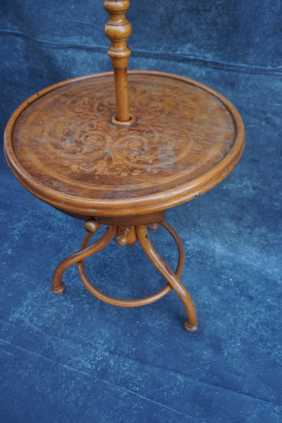 Austrian Bentwood Thonet-Style Shaving Stand/Dressing Mirror F2687
