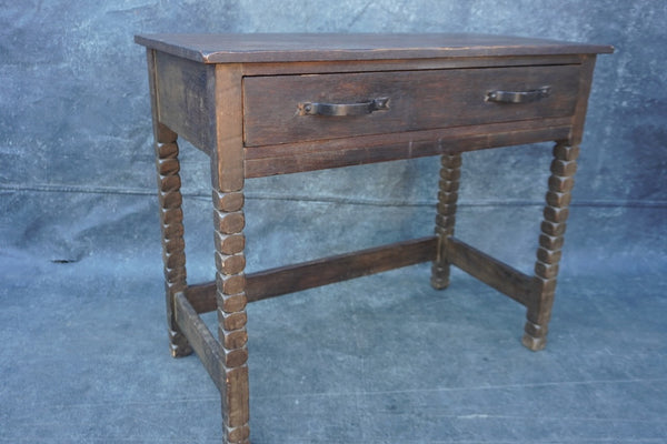 Monterey Classic Old Wood Bench/Side Table c 1931 F2689