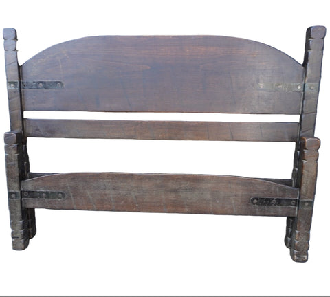 Monterey Classic Full Size Bed (w Rails & Slats) c.1931 F2692