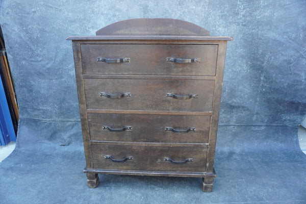 Monterey Classic Old Wood 4-Drawer Dresser c 1931 F2693