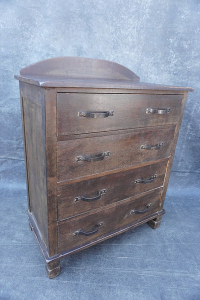 Monterey Classic Old Wood 4-Drawer Dresser c 1931 F2693