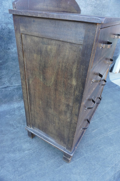 Monterey Classic Old Wood 4-Drawer Dresser c 1931 F2693