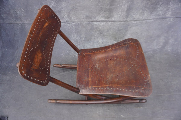 Gebrüder Thonet Perforated Rocking Chair c.1860s F2700