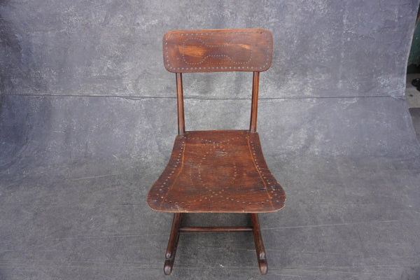Gebrüder Thonet Perforated Rocking Chair c.1860s F2700