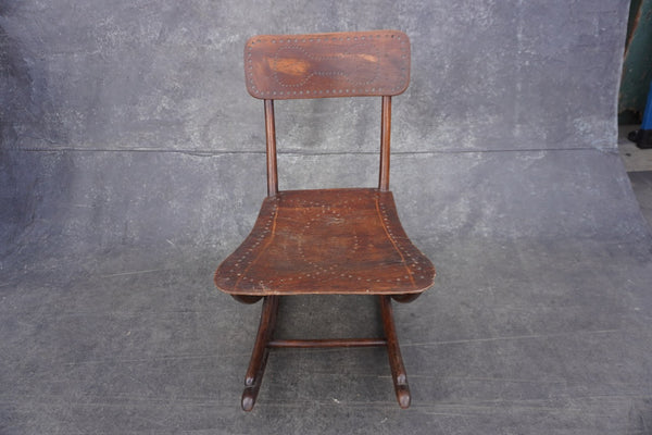 Gebrüder Thonet Perforated Rocking Chair c.1860s F2700