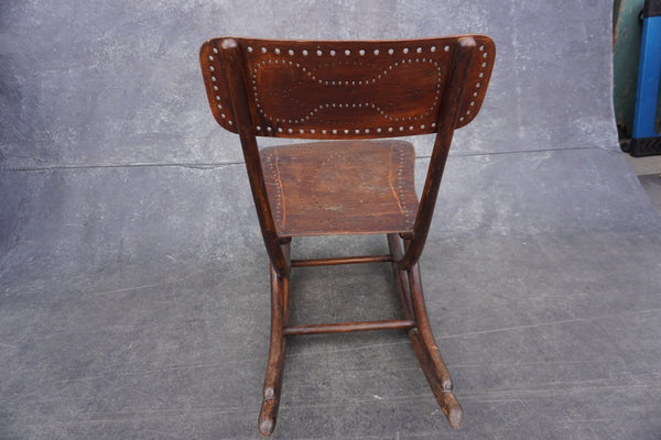 Gebrüder Thonet Perforated Rocking Chair c.1860s F2700