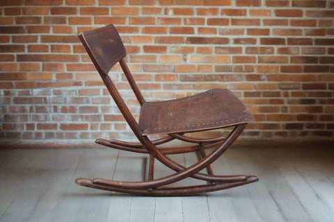 Gebrüder Thonet Perforated Rocking Chair c.1860s F2700