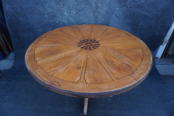 Custom-made Wagon Wheel Table F2716