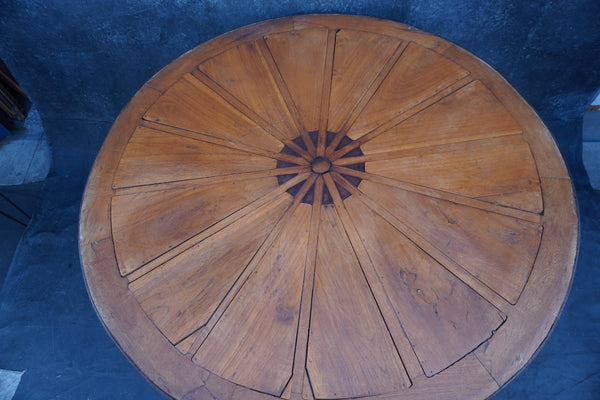 Custom-made Wagon Wheel Table F2716
