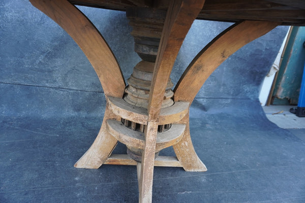 Custom-made Wagon Wheel Table F2716