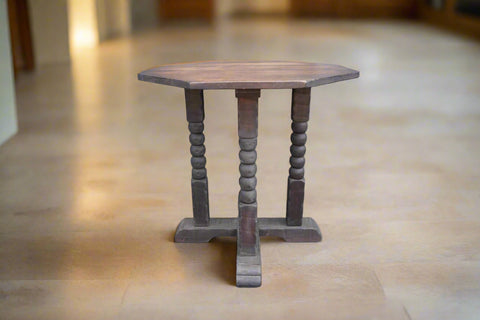 Classic Monterey Old Wood Lamp Table F2717