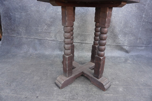 Classic Monterey Old Wood Lamp Table F2717