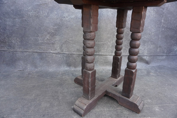 Classic Monterey Old Wood Lamp Table F2717
