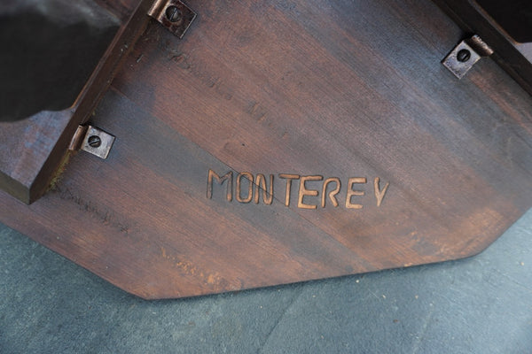 Classic Monterey Old Wood Lamp Table F2717