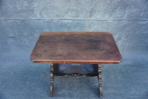 Spanish Solid Walnut Book Table F2720