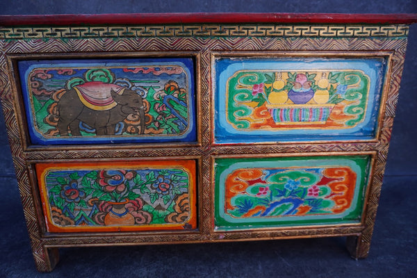 Himalayan Buddhist Portable Altar 1965-1972 F2935