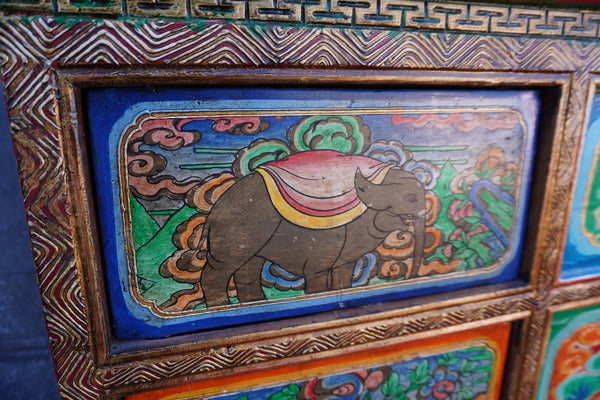 Himalayan Buddhist Portable Altar 1965-1972 F2935