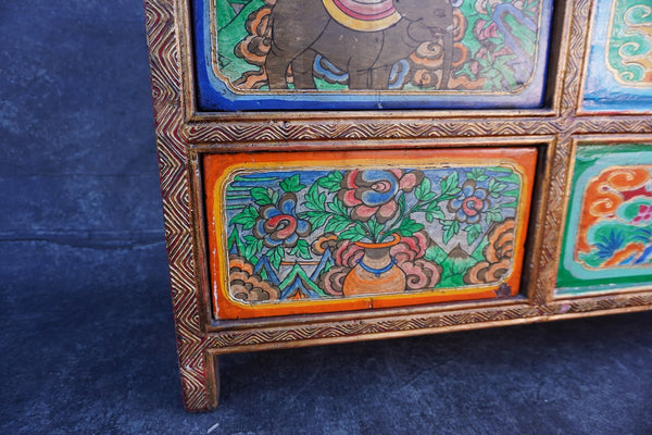Himalayan Buddhist Portable Altar 1965-1972 F2935