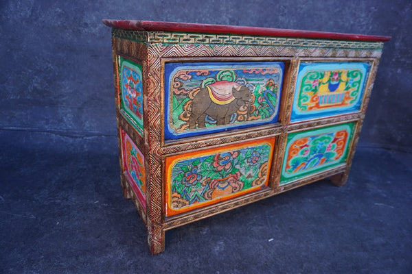 Himalayan Buddhist Portable Altar 1965-1972 F2935