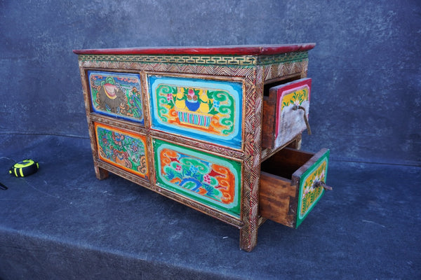 Himalayan Buddhist Portable Altar 1965-1972 F2935