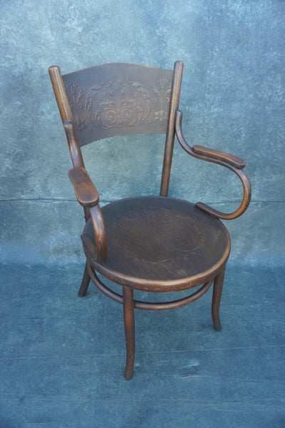 Thonet-style Arm Chair by Fischel F2739