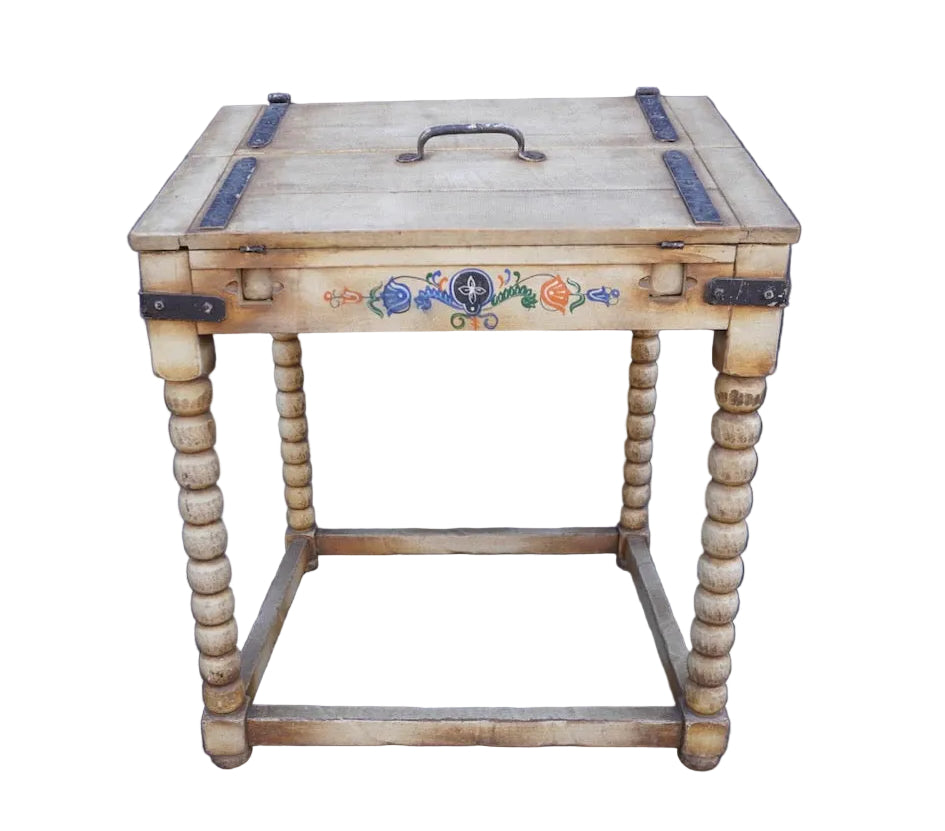 Original Monterey Straw Ivory Desk F2776