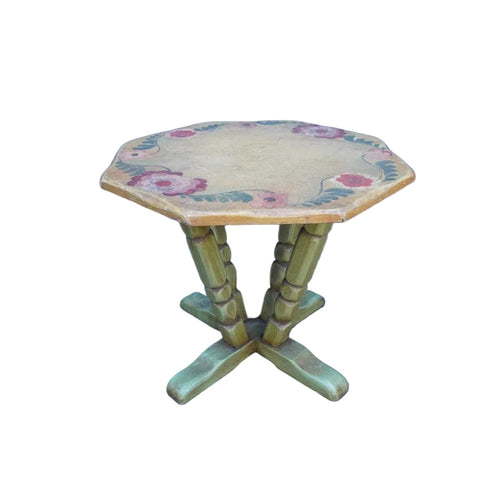 Original Monterey Decorated Side Table F2782