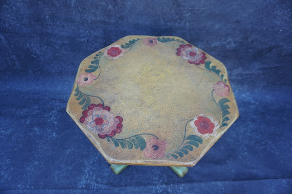 Original Monterey Decorated Side Table F2782