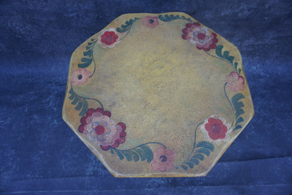 Original Monterey Decorated Side Table F2782