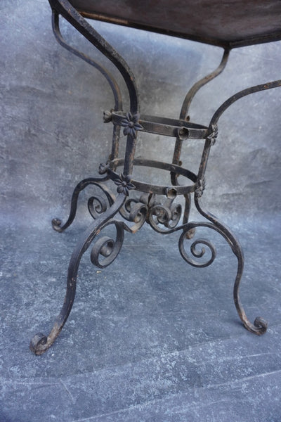 Spanish Revival meets Egyptian Revival Tile-Top Table F2787