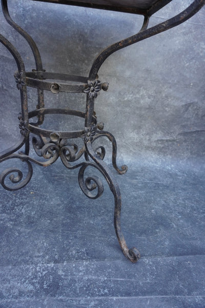 Spanish Revival meets Egyptian Revival Tile-Top Table F2787