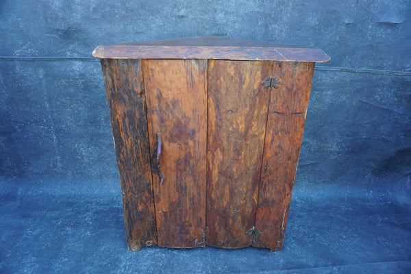 Burton Furniture Company Rustic Corner Cabinet F2788