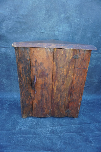 Burton Furniture Company Rustic Corner Cabinet F2788