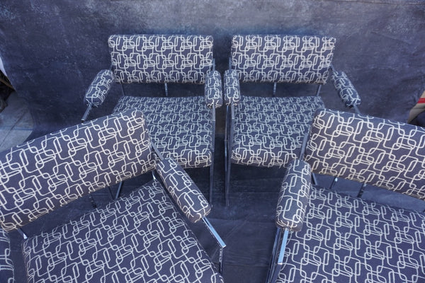 Set of Four Thayer Coggin Chairs, designed by Milo Baughman F2790
