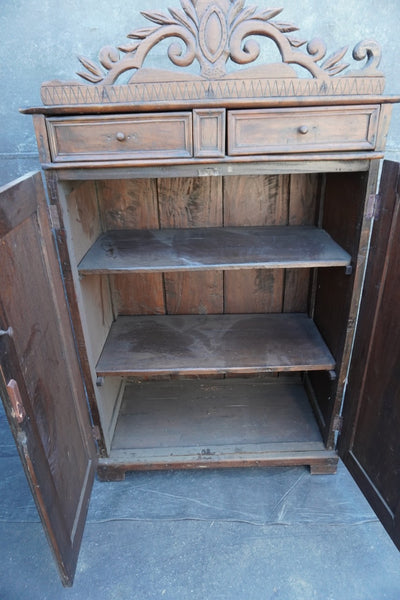 18th Century Spanish Colonial Walnut Cabinet F2792
