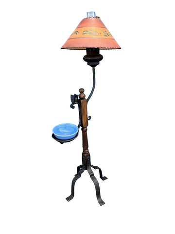 Original Monterey Old Wood Floor Lamp F2794