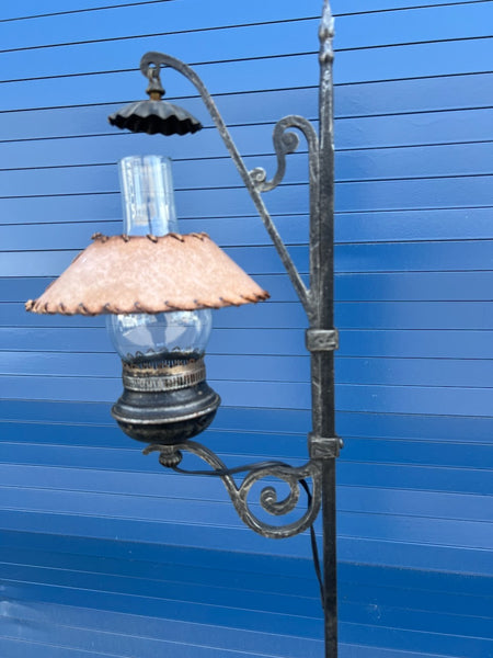 Monterey Style Wrought Iron Floor Lamp F2797