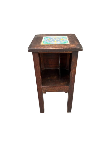 Monterey-style Telephone Stand with Taylor Tile Top F2808