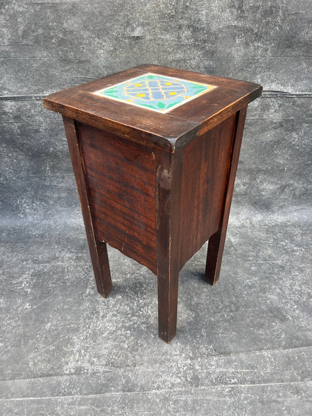 Monterey-style Telephone Stand with Taylor Tile Top F2808
