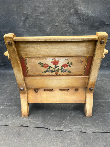 Monterey Club Chair in Original Straw Ivory Finish F2810