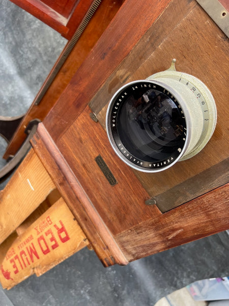 Century Studio Camera No. 10A with Wollensak Alphax Lens on Century Master Studio Stand by Graflex, Inc., c. 1927–1940s F2812
