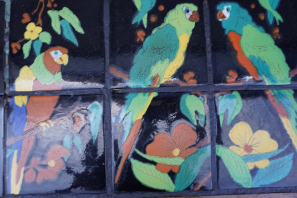 Taylor 6-Tile Table with Parrots F2827