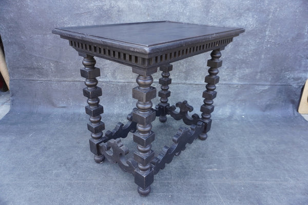 Spanish Revival Hand-Carved Wooden Table F2828