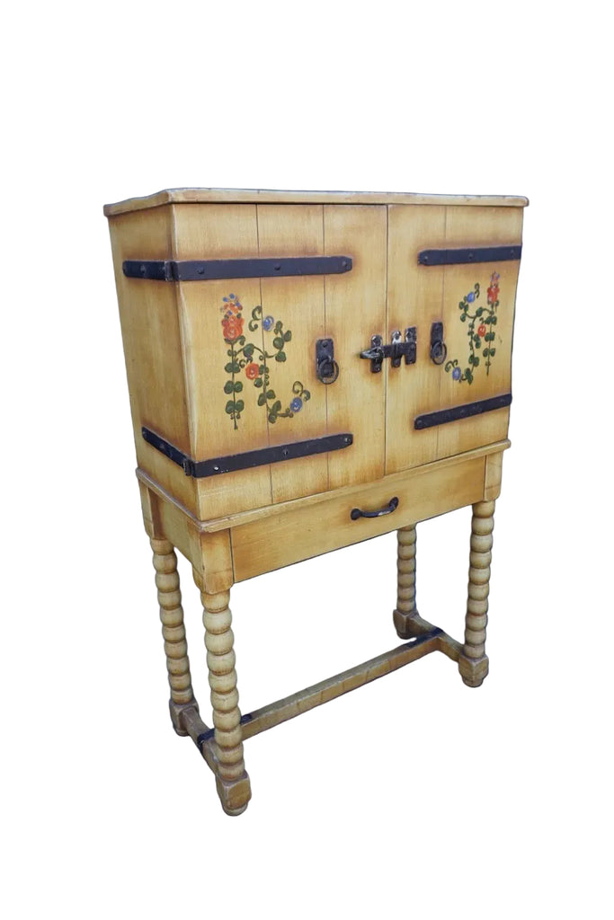 Original Monterey Cabinet on Stand in Straw Ivory F2841
