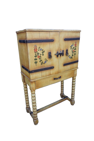 Original Monterey Cabinet on Stand in Straw Ivory F2841