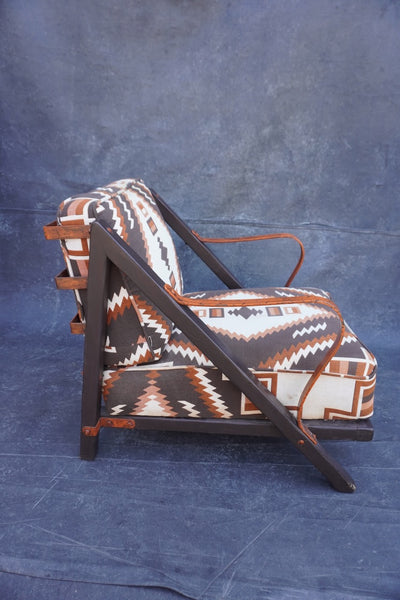 Restored and Reupholstered Monterey Club Chair F2847