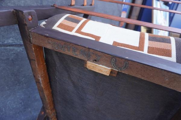 Restored and Reupholstered Monterey Club Chair F2847